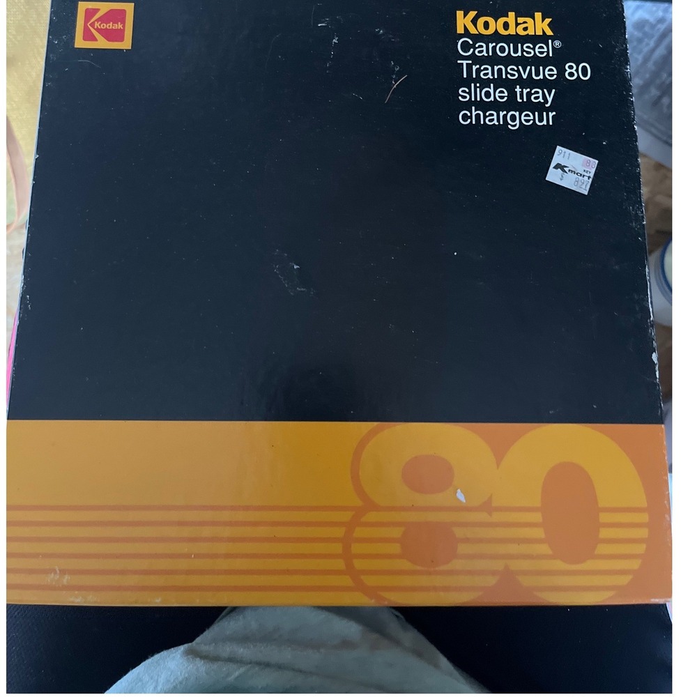 Kodak Carousel Transvue 80 Slide Tray for 35mm Projectors